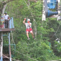 Lord of the Flyers: Ziplining 'Antigua-style' over the rainforest
